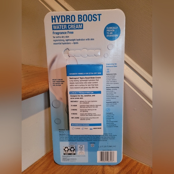 Neutrogena Skincare New Neutrogena Hydro Boost Water Cream With